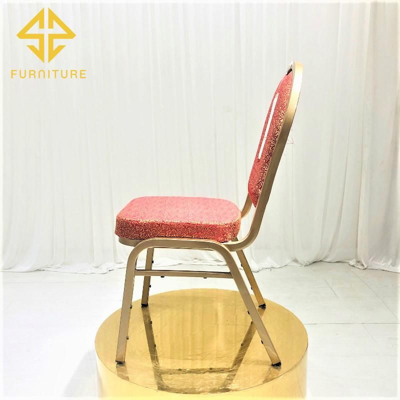 Elegant Restaurant Sturdy Leather Cushion High Quality Banquet Hotel Chair