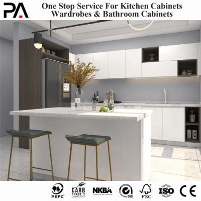 PA White Set Self Assemble Small Modern Cupboard Sets Cedis Built in Kitchen Cabinet for Sale Near Me