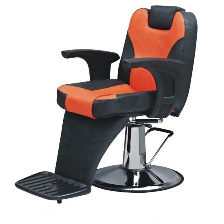 Hl-9249 Salon Barber Chair for Man or Woman with Stainless Steel Armrest and Aluminum Pedal