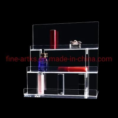 Hot Sales 3 Tiers Clear Acrylic Jewelry Necklace Watch Display Stand
