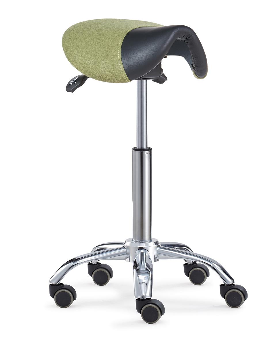 Adjustable Salon Cutting Saddle Stool