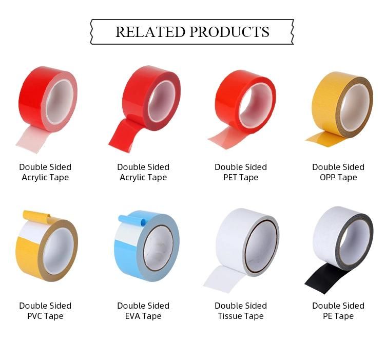 Double Sided Slovent Adhesive OPP Tape for Furniture