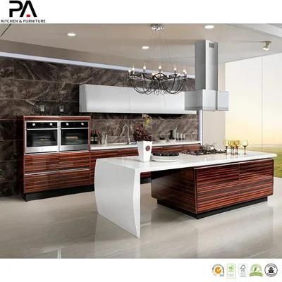 Modern Modular Veneer Kitchen Furniture