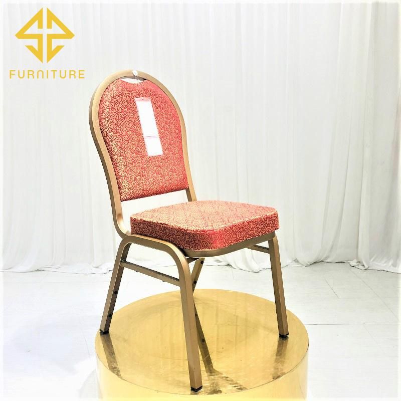 Elegant Restaurant Sturdy Leather Cushion High Quality Banquet Hotel Chair