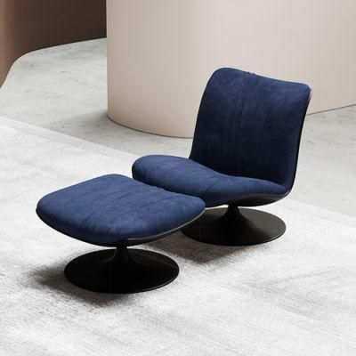Italy Design Fully Upholstered Armchair Lounge Chair