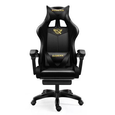 RGB Comfortable Footrest Computer Ergonomic Leather Silla Gamer Office PC Racing Gaming Chair