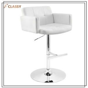 Modern Design Adjustable Leather Bar Stool Chair Supplier