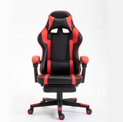 Lying Swivel Office Gaming Chair with Leg Rest