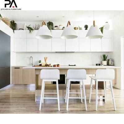 Factory Direct White Painted Shaker All Wood Kitchen Cabinets