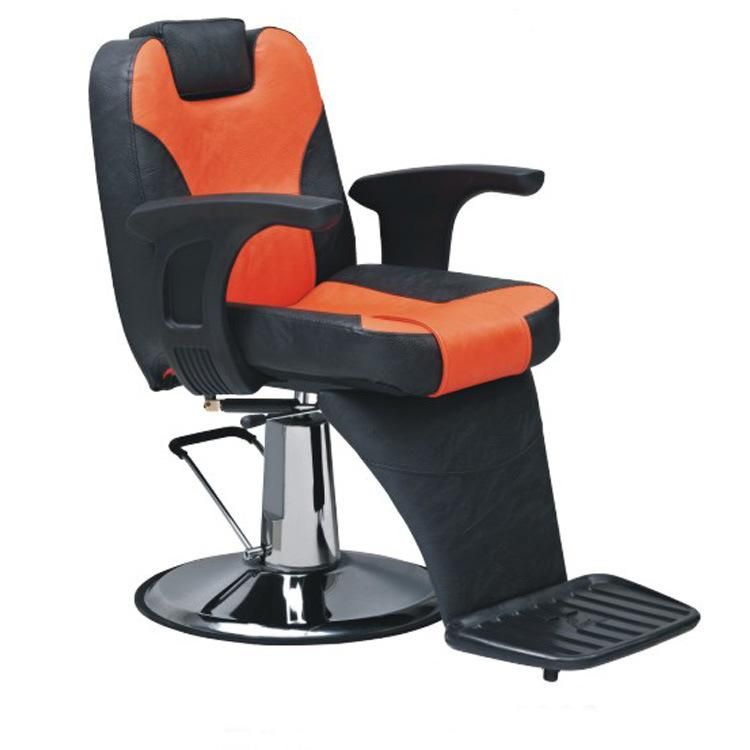 Hl-8194 Salon Barber Chair for Man or Woman with Stainless Steel Armrest and Aluminum Pedal