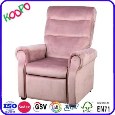 Kids Recliner Lazy Boy Massage Chair PU Children Furniture Kids Sofa Couch