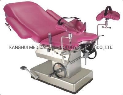 High Quality Medical Women Examination Operating Labor Delivery Obstetric Bed with Armrest