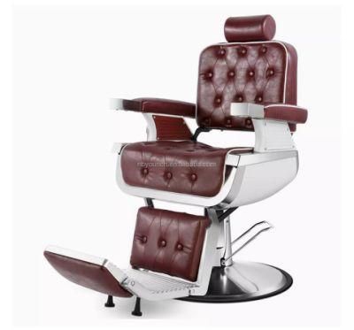 Barber Chair Reclining Hydraulic Barber Chairs Heavy Duty Styling Chairs for Salon