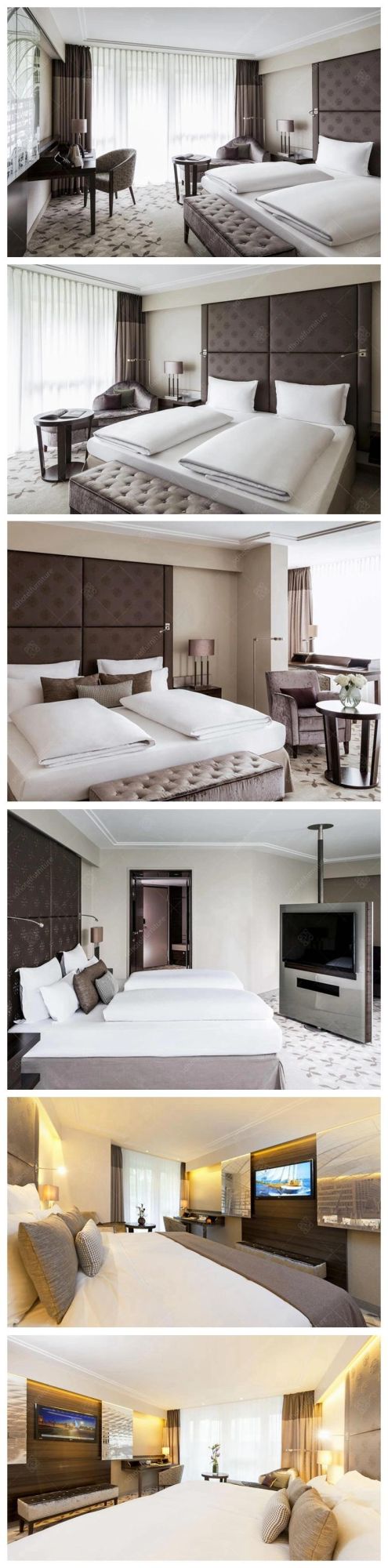 Artistic Design Luxury Style 5 Stars Hotel Bedroom Furniture Sets