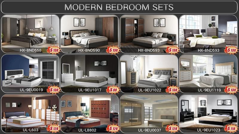 Samll Budget Apartment Bed Room Furniture Bedroom Sets Modern Hotel Bedroom Furniture Sets