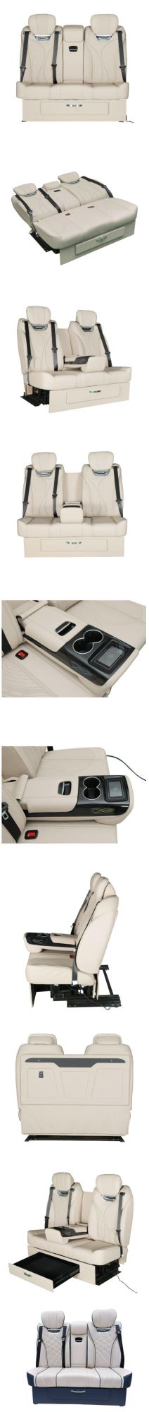 VIP Luxury Modification Electric Rotation Leather Car Chair for Tuning Van MPV Limousine