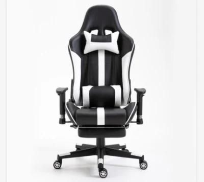 High Back Height Adjustable Gaming Chair with Leg Rest