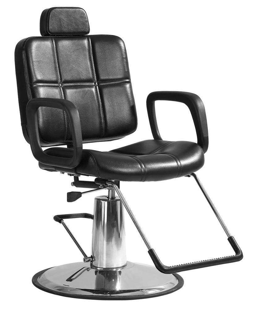 Hl-1176 Salon Barber Chair for Man or Woman with Stainless Steel Armrest and Aluminum Pedal