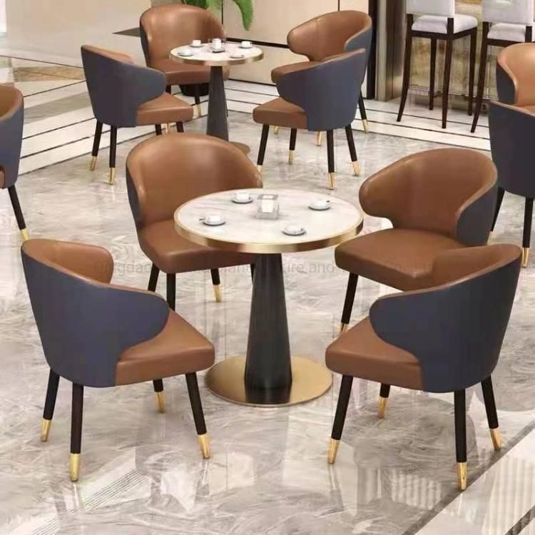 Modern Nordic Designer 5 Star Hotel Furniture Restaurant Italian Design Colorful Fabric Velvet Leather Aston Dining Chair