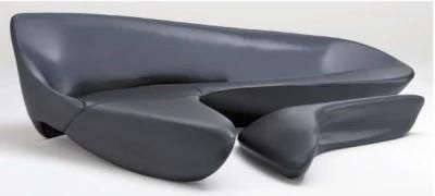 Fiberglass Moon Sofa Hotel Lobby Furniture