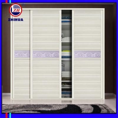 Modern Home Furniture White Color Sliding Door Closet (ZH-5027)