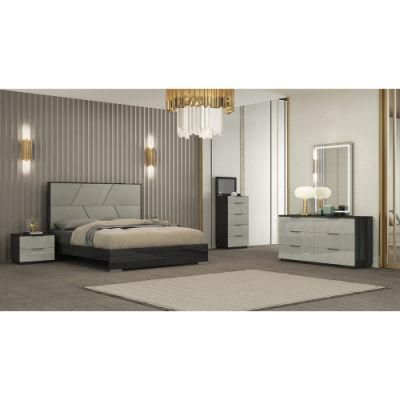Nova Sell Well Bedroom Furniture Mirrored Dresser with 6 Drawer
