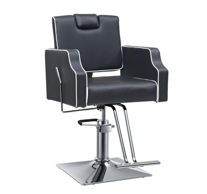 Hl- 1063 Make up Chair for Man or Woman with Stainless Steel Armrest and Aluminum Pedal