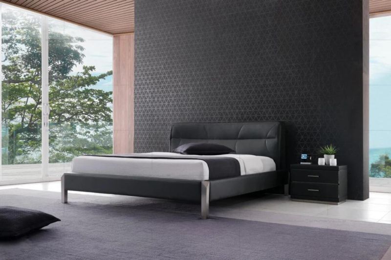 King Size Furniture Soft Headboard Comfortable Bedroom Furniture of Home Furniture Sets