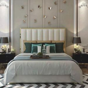 Modern Luxury Hotel Furniture with Wood Bedroom Set