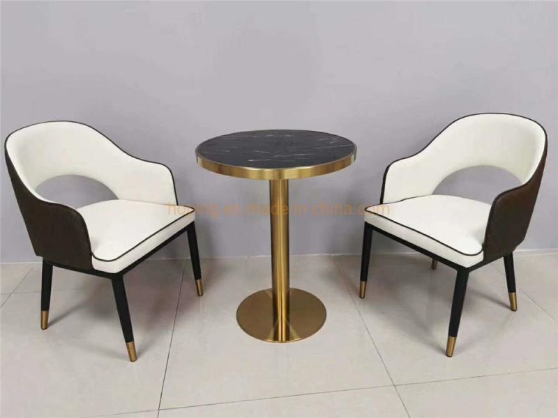 Chinese Manufacturer Wholesale Custom Modern Restaurant Design White Chair Luxury Gold Dining Furniture Modern Wedding Banquet Dining Chair