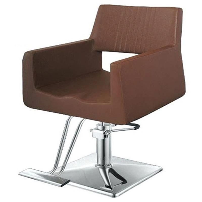 Hl-1133 2021 Salon Barber Chair for Man or Woman with Stainless Steel Armrest and Aluminum Pedal