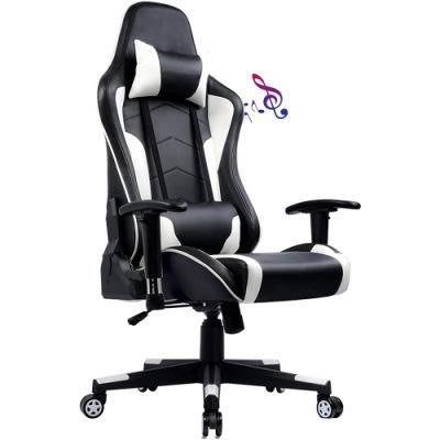 Hot Sale Wholesale Reclining Gaming Chair with Fixed Armrest