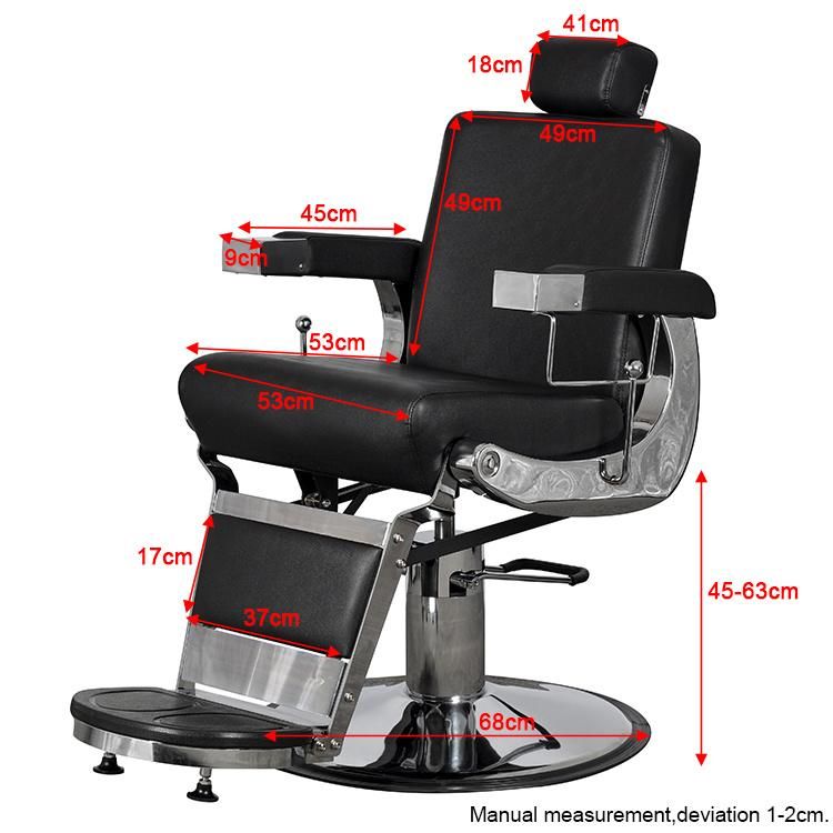 Hairdressing Men′s Salon Chair Portable Hair Chair Salon