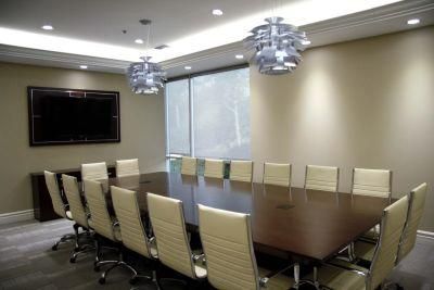 Office Boardroom Meeting Room Conference Table with Matching Chairs