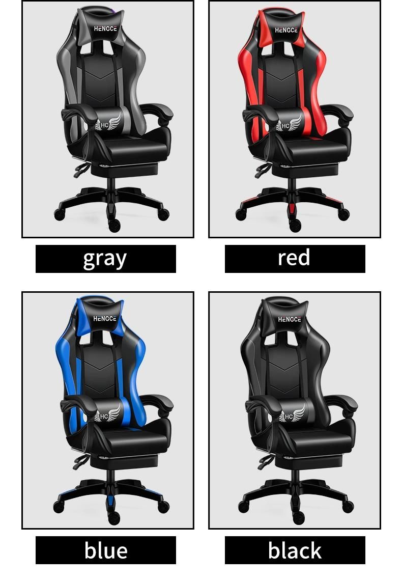 Top Sale Wholesale Adjustable Height Bt Speakers CE Certified Gaming Esports Racing Chair with Footrest