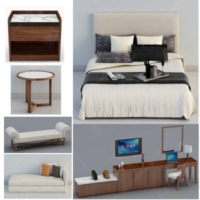 Simple Wooden Hotel Furniture Bedroom Set with Low Price