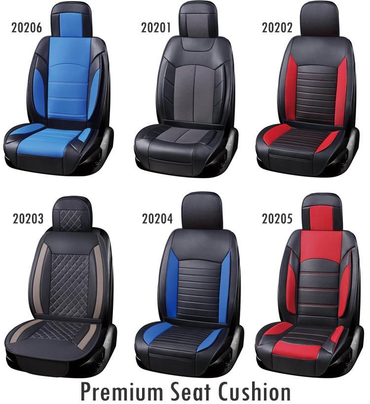 Custom Fit Seat Protector Waterproof PU Leather Auto and Office Chair Seat Cover