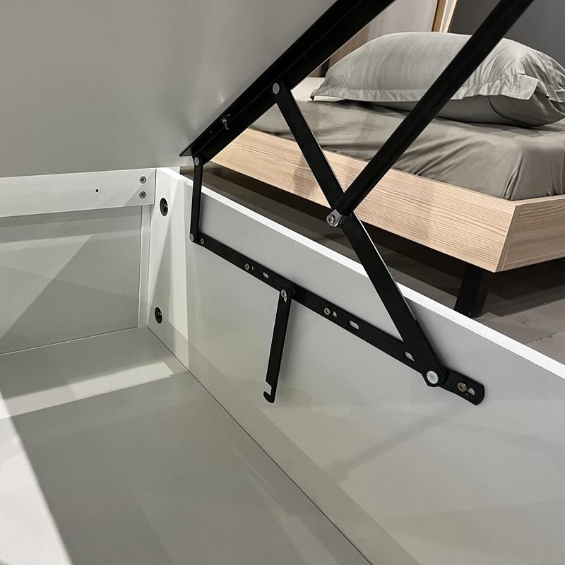 Nova Hot Sell Modern Storage Bed King Bed with LED Light Smart Bedroom Furniture
