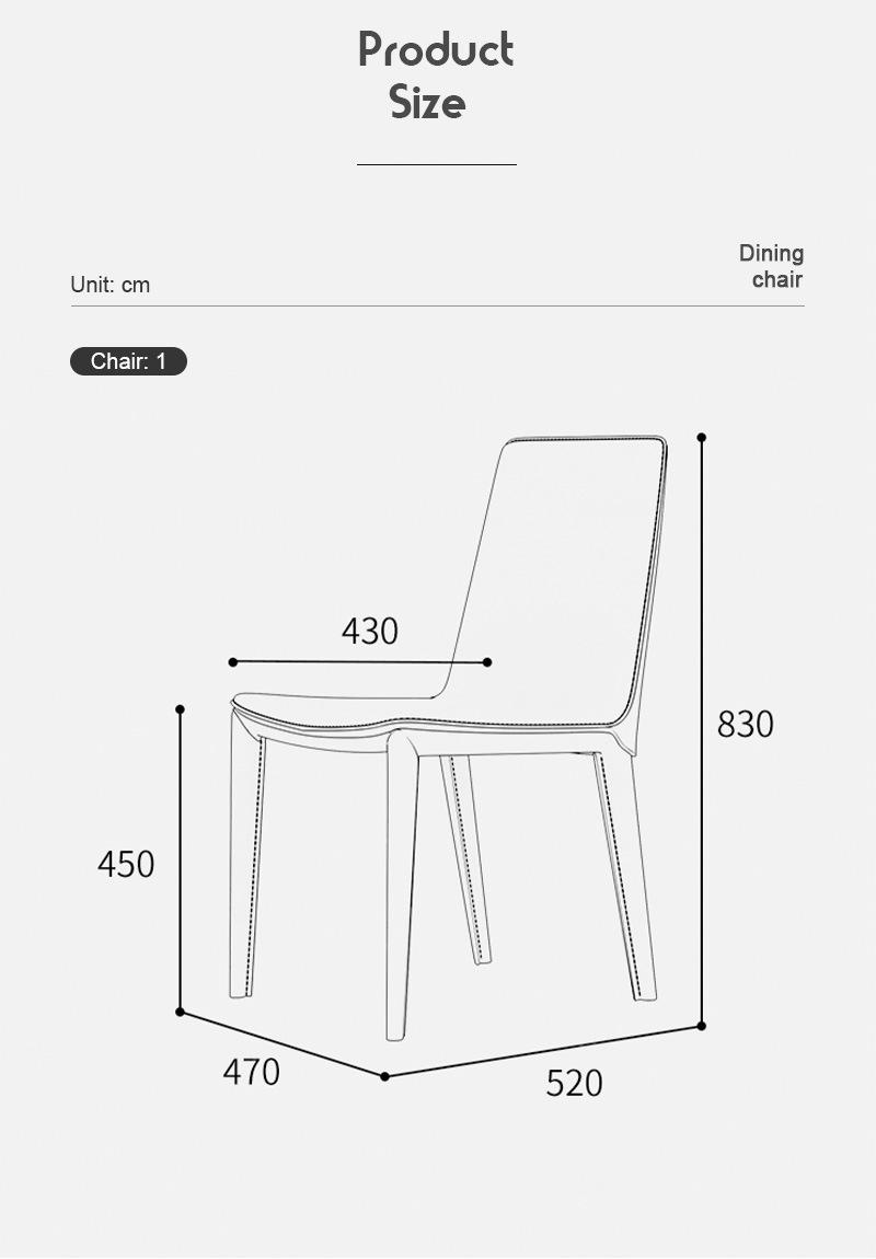 Saddle Leather Nordic Designer Modern Luxury Hotel Household Chair