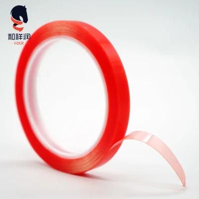 Red Film Liner Double Sided Pet Tape