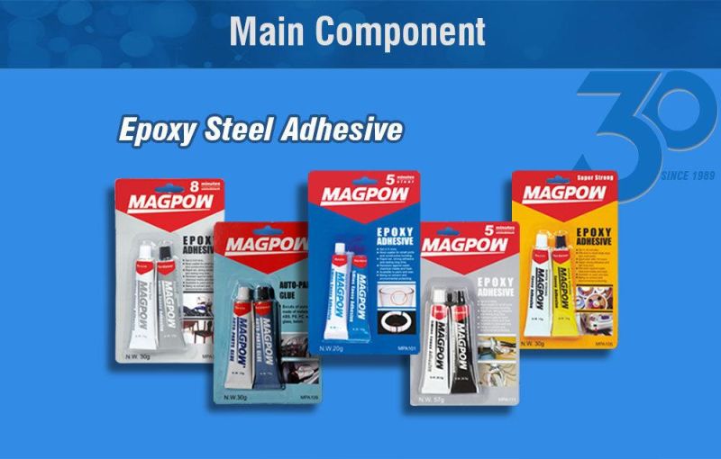 Magpow 5-8 Mins Epoxy Adhesive Top Grade Economical Environmental Epoxy Steel