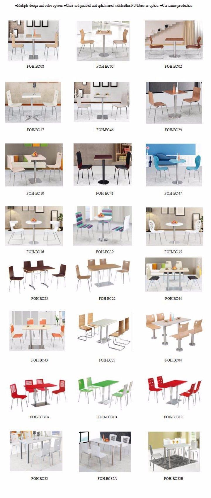 Chinese Factory Commercial Furniture Supplier for Restaurant Cafe Table Chair Booth Seating