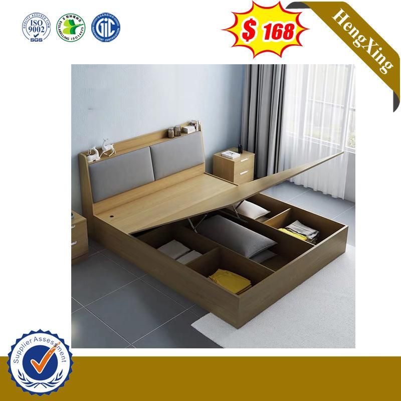 Modern Folding Wooden Living Room Furniture Bedroom Bed UL-9gd098