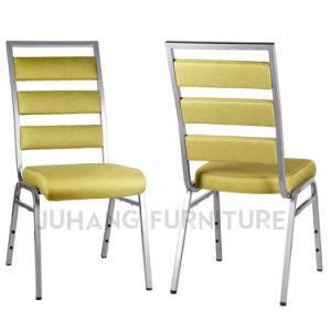 Factory Moder Design Durable Iron Frame Stacking Banquet Chair (HM-S041)