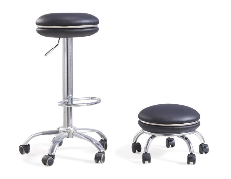 High Density Foam Adjustable Sit Stand Bar Stool Chair