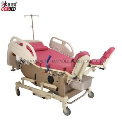 High Quality New Birth Baby Gynecology Obstatric PU Leather Foaming Mattress Delivery Ldr Bed Used in Hospital