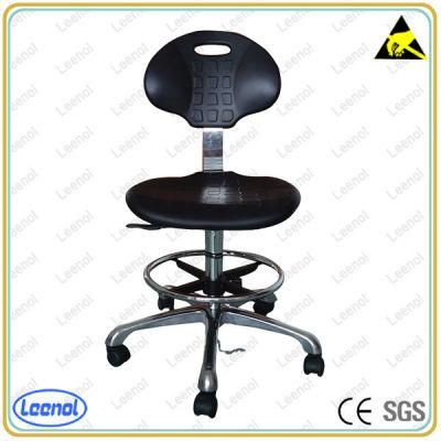 Ln-3861A Antistatic PU Leather Cleanroom Chair / ESD Stool Exporter &amp; Factory