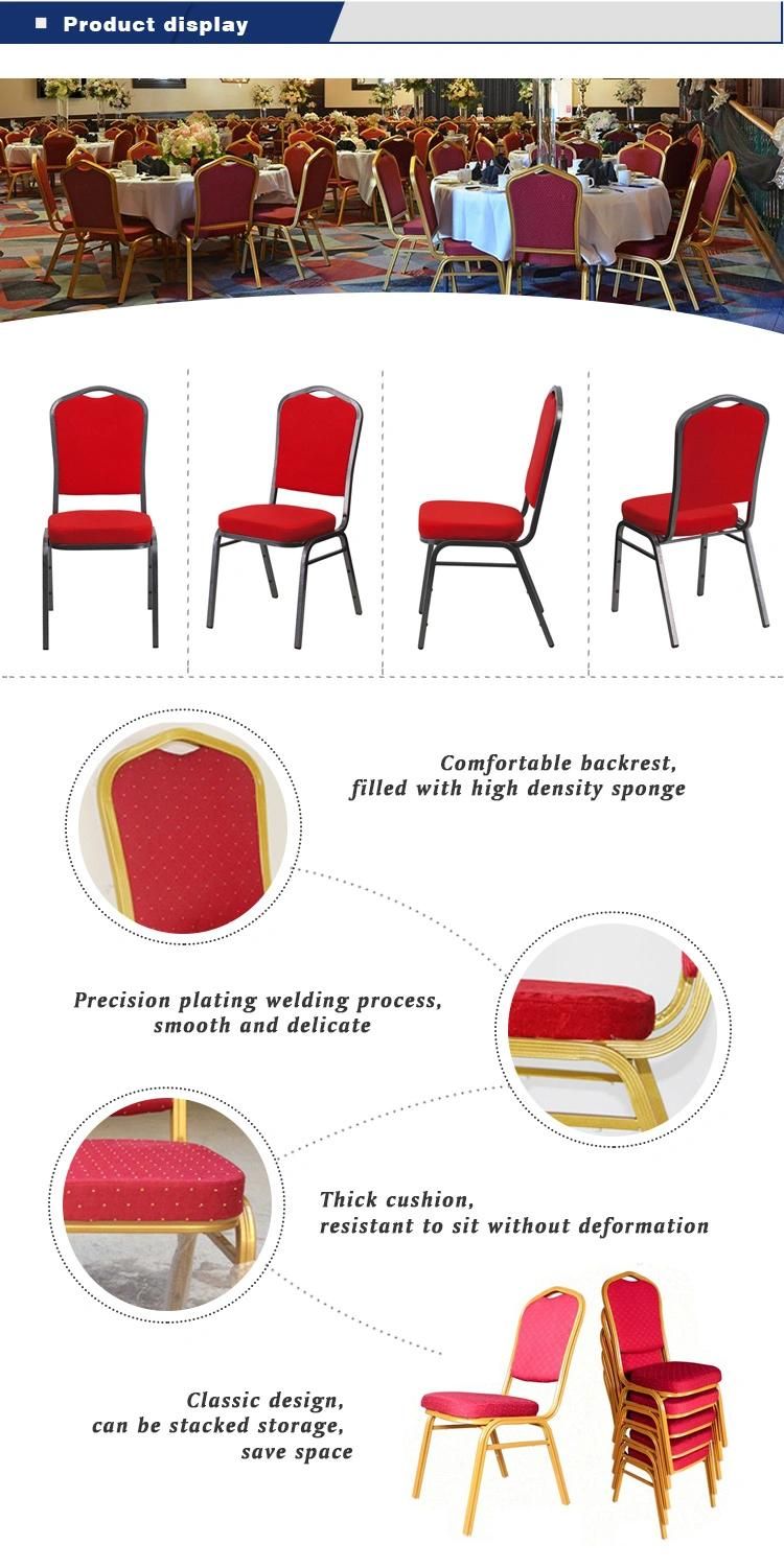 Hotel Furniture PU Leather Metal Banquet Chair (XYM-L01)