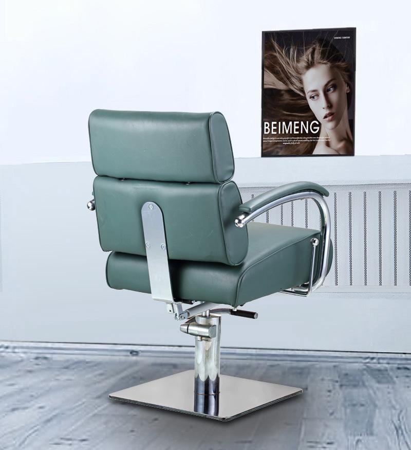 Hl-7264 Salon Barber Chair for Man or Woman with Stainless Steel Armrest and Aluminum Pedal