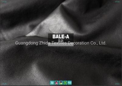 Textile Semimatte Waterproof Leather Sofa Covering Furniture Fabric